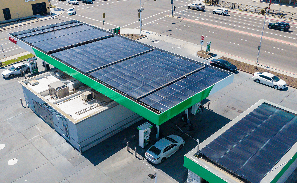 Commercial rooftop solar